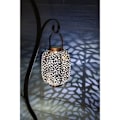 Miniatyrbild 2 av 4: Solcellslykta - GALIX - G2002 - Kopparmetall - Vit LED 10 Lumen - H35 cm