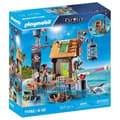 PLAYMOBIL 71792 Hamn och pirathåla med fängelser