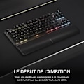 Miniatyrbild 2 av 5: Speltangentbord - CORSAIR - K70 Core TKL Wireless - RGB, MLX Red v2 Switchar