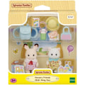 Miniatyrbild 1 av 4: Duon av bebisar på promenad - SYLVANIAN FAMILIES - 5747 - Chokladkanin och perserkatt med tillbehör