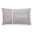 Miniatyrbild 4 av 5: Kudde - TODAY - CHARME - Tryckt x Chambray x Capucine Broderi - 30 x 50 cm