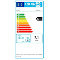 Miniatyrbild 2 av 2: Qlima SRE 3231C2 elektronisk oljekamin 3.1 KW för volym 120m3 / 48m2, anti lukt system, temperaturreglering, silvergrå