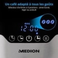 Miniatyrbild 5 av 6: Programmerbar filterkaffebryggare med karaff - MEDION - MD 18458 - isotermisk - 900W - 1,2 L