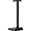 Miniatyrbild 3 av 5: Stativ för gamingheadset - The G-Lab - K-STAND-NEON RGB - USB/USB-C HUB - Kabelansluten - RGB-belysning - Svart