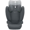 Miniatyrbild 3 av 6: Auto Solution B I -Fix Steel Grey Cybex - Grupp 2/3 - Grå