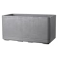 Miniatyrbild 1 av 6: Muret Planter - DEROMA - Cosmo - Ashgrey - Med vattenreserv - Hjul - 78 cm