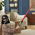 Miniatyrbild 5 av 6: Darth Vader Dark Side Pack, röd ljussabel, Darth Vader-mask och 15 cm statyett, tillbehör, 4-åringar, Star Wars