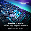 Miniatyrbild 6 av 6: Wired Tangentboard - Optics and Mechanical - Roccat - Vulcan II Max - Azerty - Retro -blief - Svart