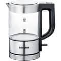Elkedel - SEVERIN - WK 3472 - 0,5 L - 1100W - Glas/Rustfrit stål - 360° fod
