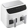 Miniatyrbild 2 av 5: Hot Air Fryer - MEDION - P20 XXL Twin - 2600 W - 2 korgar - 9 program - Vit