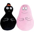 Set med 2 plyschkuddar - BARBAPAPA - JEMINI - Barbapapa och Barbamama - 40 cm