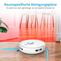 Miniatyrbild 3 av 6: MEDION MD11782 X10 SW robotdammsugare - 120 min - 2700 Pa - 400 ml - Vit