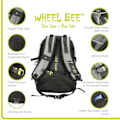Miniatyrbild 4 av 4: Wheel Bee Revolution Barnryggsäck, 46 cm, 30 liter, Grå - 950022