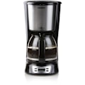 Miniatyrbild 1 av 6: Filter kaffebryggare - DOMO - DO708K - 1000 W - 1,5 L - 12 koppar - LCD-skärm - 24 timmars timer - Svart och rostfritt stål