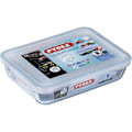 Miniatyrbild 1 av 6: PYREX - 241P000 / 7046 - Rektangulär maträtt med lock - 19cm * 14 cm - Pyrex Cook & Freeze