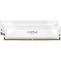 Miniatyrbild 1 av 3: CRUCIAL DDR5 PRO RAM-minne - Överklockningsutgåva - Kit 64 GB (2 x 32 GB) - 6400 MT/s - CL40 - UDIMM - Vit