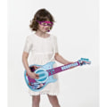 Miniatyrbild 5 av 5: THE FROZEN QUEEN - Lysande elektronisk gitarr med glasögon utrustad med mikrofon