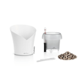 Miniatyrbild 2 av 4: LECHUZA Kruka ORCHIDEA ALL-IN-ONE Matt vit