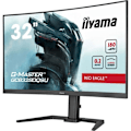 Miniatyrbild 3 av 6: PC-skärm - IIYAMA - GCB3280QSU-B2 - 31,5 QHD - VA - 180Hz - 0,2ms - HDMI/DP/USB HUB - Justerbart stativ - Curved 1500R - Svart