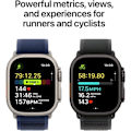 Miniatyrbild 4 av 6: Apple Watch Ultra 2 GPS + Cellular - 49 mm - Svart Titanium fodral - Svart Titanium Milanese Loop rem - M