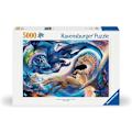 Miniatyrbild 3 av 4: 5000-bitars pussel: Dragon by day and night, Ages 14 and up, Dragons, 12000813, Ravensburger