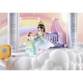 Miniatyrbild 3 av 5: PLAYMOBIL 71360 Barnkammare i molnen - Princess Magic - Med en prinsessa, en baby och tillbehör - från 4 år och uppåt