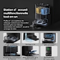 Miniatyrbild 4 av 6: ROBOROCK QR 598 - Robotdammsugare - 8000 Pa - Multifunktionsstation - Trasselfri