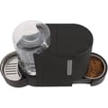 M.PETS DUPLO foder- och vattendispenser 1,3kg/3L - 40x16,2x29,1 cm - Svart