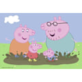Miniatyrbild 4 av 4: PEPPA PIG Puzzle Familjeliv 2x24 st