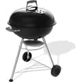 Weber Compact Kettle Charcoal Grill - Ø57 cm - Emaljerat stål - Luftventil - 9 kuvert - Svart