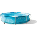 Miniatyrbild 1 av 4: INTEX - OCEAN TUBULAR POOL KIT (Ø) 3,05 x (h) 0,76m