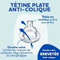 Miniatyrbild 2 av 3: Dodie Birth Kit - 6 anti-kolikflaskor, platta spenar, 1 anatomisk napp 0-2 månader, 1 flaskborste - BPA-fri - Rosa