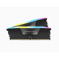 Miniatyrbild 1 av 4: RAM -minne - Corsair - Revenge RGB DDR5 - 32GB 2x16GB DIMM - 5600 MHz - 1.25V - Svart (CMH32GX5M2B5600C40K)