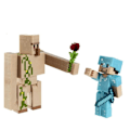 Miniatyrbild 4 av 6: Minecraft Create-A-Block Box-sortiment - 8 cm figurer - från 6 år och uppåt - MINECRAFT - GTT53 - slumpmässig modell