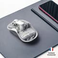 Miniatyrbild 2 av 2: Mus - 2x Bluetooth + 2,4 GHz USB-mottagare - MOBILITY LAB - PHANTOM - Vit och transparent