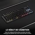 Miniatyrbild 2 av 5: Speltangentbord - CORSAIR - K70 Core TKL - RGB - MLX Red v2 Switchar - Trådbunden