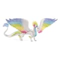 Regnbågsdrakefigur, 5 år gammal, Schleich 70728 Bayala, 34 x 23 x 11 cm