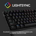 Miniatyrbild 3 av 6: Logitech G - Gaming Tangentbord - G513 Mekanisk - LIGHTSYNC RGB med GX Brown switchar - Kol