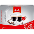 Miniatyrbild 2 av 3: MELITTA Set med 2 espressoglas 80 ml Klar