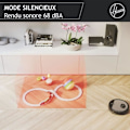 Miniatyrbild 3 av 6: Hoover HG510D Dry Robot Dammsugare - WIFI - Laser Navigation - XL Borste - 90 min autonomi - Kraftfull - Ultra tyst 68 dBA