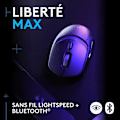 Miniatyrbild 3 av 6: Logitech G309 LIGHTSPEED trådlös mus, lätt, LIGHTFORCE hybridswitchar, HERO 25K sensor - Svart