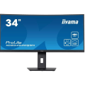 Miniatyrbild 2 av 6: Burvad PC -skärm - IIYAMA XCB3494WQSN -B5 - 34 UWQHD - VA DAL - 0,4 ms - 120Hz - HDMI / DisplayPort / USB / KVM / Docking USB -C -