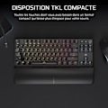 Miniatyrbild 3 av 5: Speltangentbord - CORSAIR - K70 Core TKL Wireless - RGB, MLX Red v2 Switchar