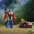 Miniatyrbild 3 av 6: Transformers Rise of the Beasts Battle Changer - F4605 - 11 cm ledad och konvertibel figur - Optimus Prime