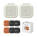 Miniatyrbild 1 av 6: Duo-talkie - SENA - 6 timmars batteritid - 600 m räckvidd - Bluetooth - USB-C - 4 utbytbara galler - x 2
