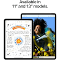 Miniatyrbild 3 av 5: Apple - iPad Air (2024) - 11 - WiFi - 256 GB - Blå