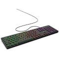 Miniatyrbild 3 av 6: RGB trådbundet tangentbord - MOBILITY LAB - ML306858 - AZERTY - Runda tangenter - Svart