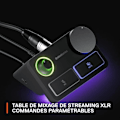 Miniatyrbild 5 av 6: Studiokvalitet XLR-spelmikrofon - STEELSERIES - ALIAS PRO - Svart