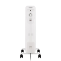 Miniatyrbild 3 av 6: Elektriskt oljebadradiator - 2000 watt - Oceanic - 3 Powers - 9 Elements - Mobile - White