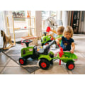 Miniatyrbild 4 av 4: FALK - 212C - Claas traktorbärare med släp, spade och kratta